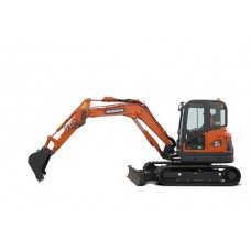 مینی بیل  چرخ زنجیری دوسان (DOOSAN) مدل DX63-3